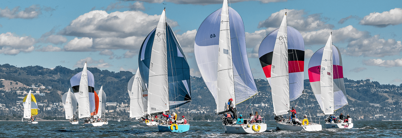 racing events at Richmond Yacht Club in California 